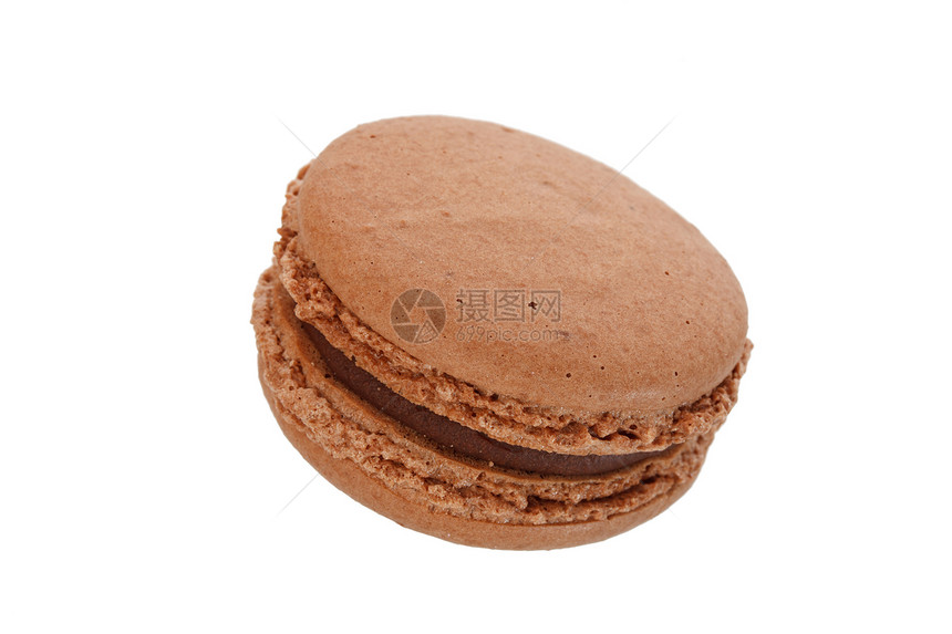 法国马卡巧克力饼干糖果甜点食物美食糕点图片