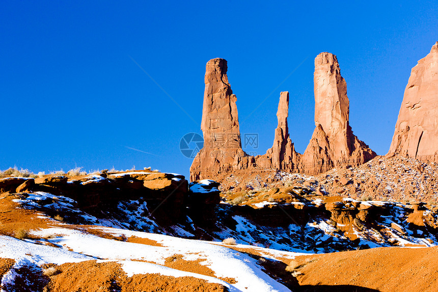 犹他州阿里索纳古迹谷国家公园三姐妹会旅行地质学侵蚀地质外观风景构造干旱岩石图片