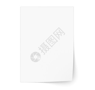 透明白纸素材白纸公告小册子阴影工作插图商业学校折叠木板车削背景