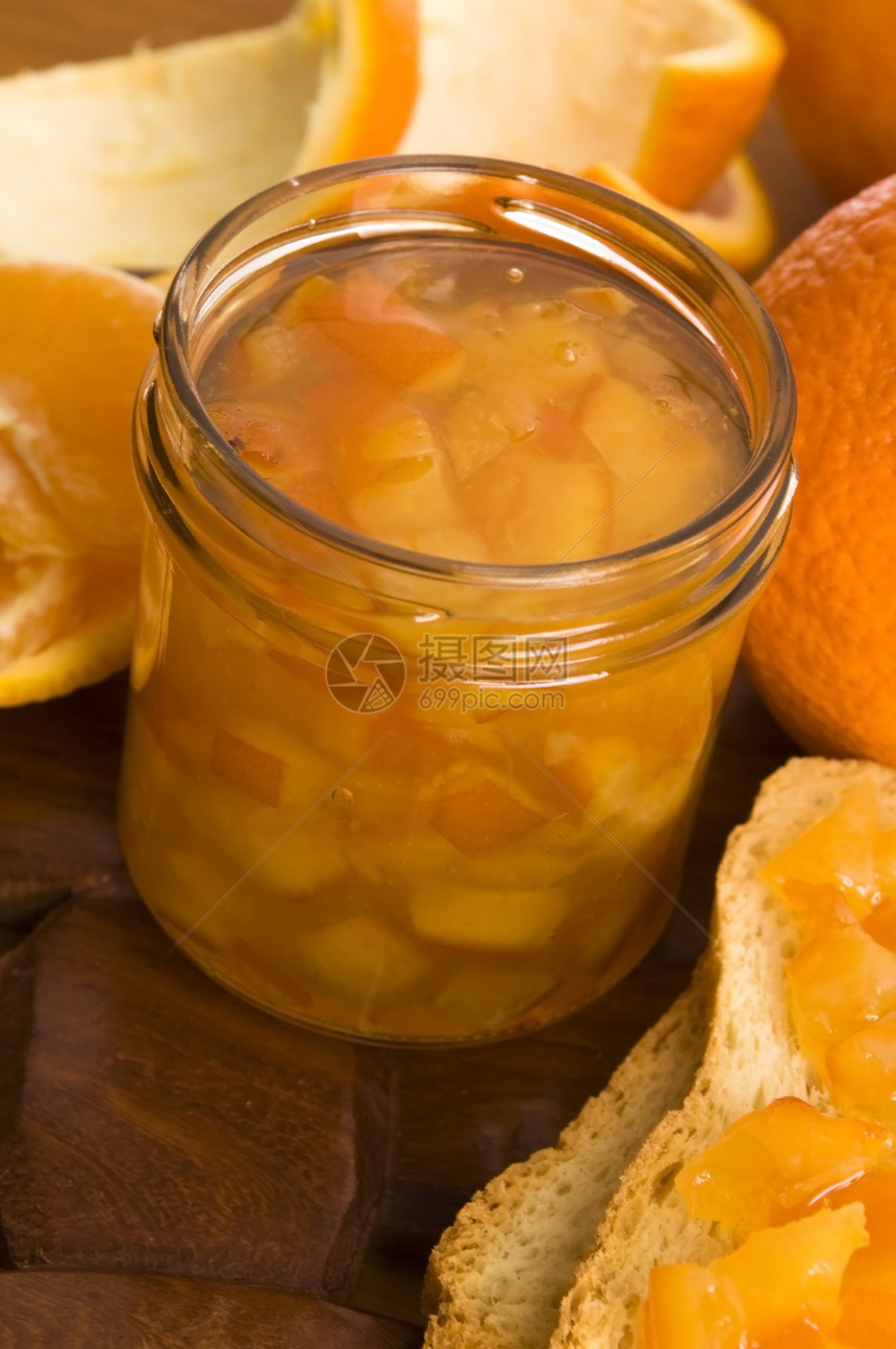 土制橙焦柠檬木头烹饪橙子香橼早餐季节食物勺子厨房图片