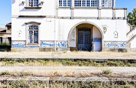 特拉奥斯蒙特斯葡萄牙火车站火车站车站建筑学建筑外观背景