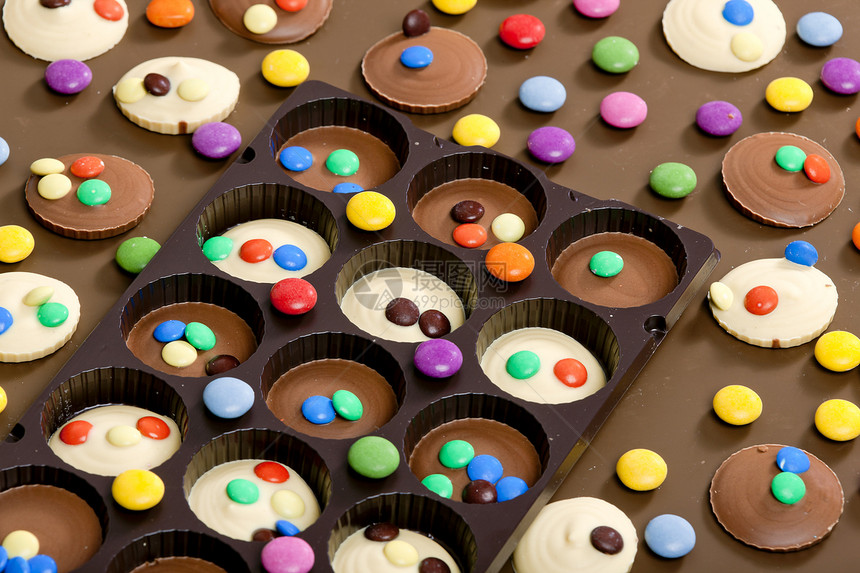 巧克力与小聪明的余生棕色聪明人甜点巧克力盒营养白色诱惑静物糖果食物图片