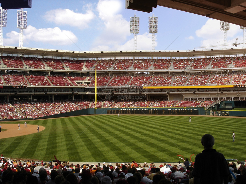 棒球垒球场背景图片