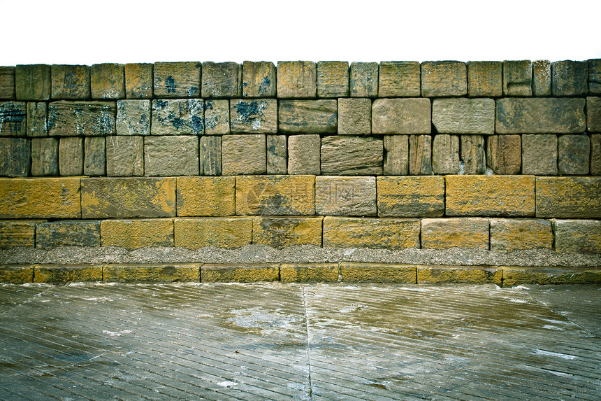 旧石墙墙纸设计师混凝土水平背景岩石水泥石头结构材料图片