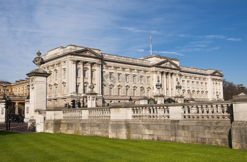 伦敦白金汉宫旅游地标兴趣女王旅行住宅王国皇家英语白金汉图片