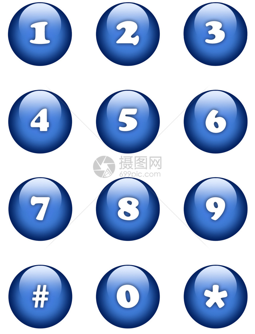 数字按钮技术网页夹子电话产品拼写计算器正方形电脑网站图片
