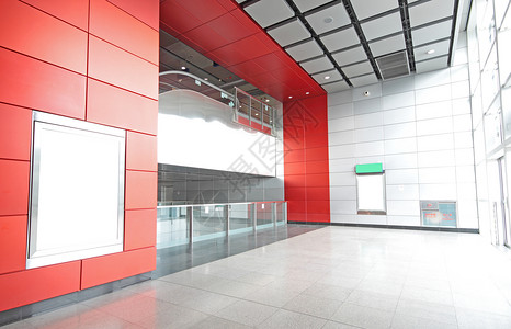 用于现代建筑广告使用的大型广告布告牌木板玻璃控制板海报城市运输小路车站广告牌街道背景