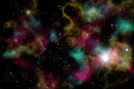 空间黑色星座宇宙星系微光天空插图数字火花星星背景图片