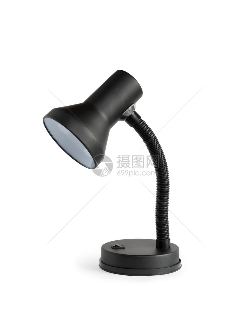 黑桌灯工具电灯设备黑色对象台灯活力器具灯光电源图片