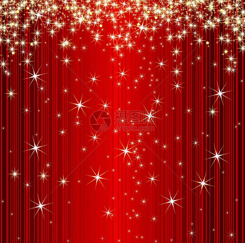 背景上的恒星墙纸红色展示星星图片