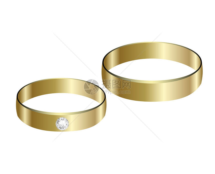 结婚戒指金子钻石丈夫结婚戒指水晶婚姻夫妻婚礼珠宝宝石图片