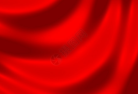 红布织物辉煌丝绸插图红色布料亮度材料背景图片