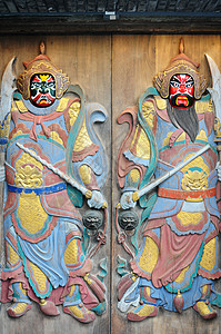 古老的门之神背景图片
