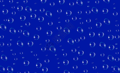 水滴程式化插图背景图片