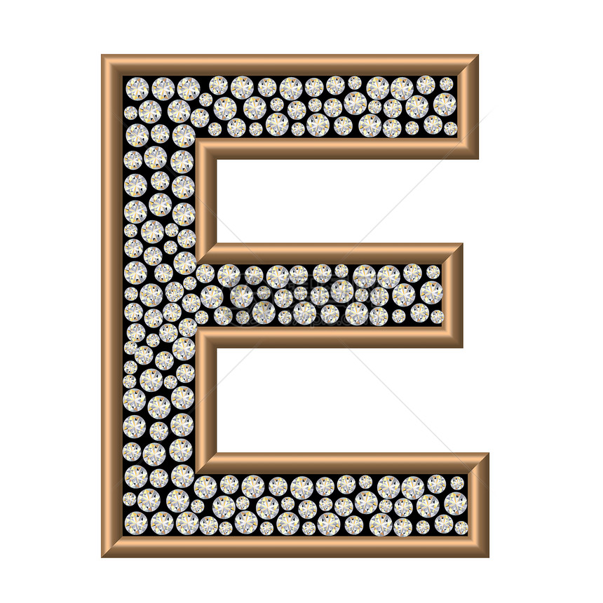 钻石特性E字母金子珠宝反射金属宝石水晶图片