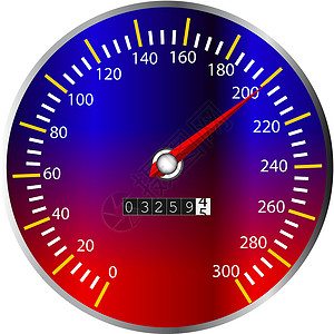 时速计转速表指标小时蓝色车速红色卡车速度指针背景图片