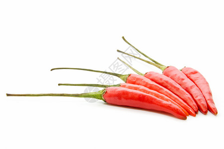 辣椒胡椒红色食物蔬菜白色背景图片