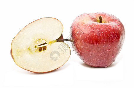 新鲜苹果营养生活素食生态维生素甜点水果饮食食物背景图片