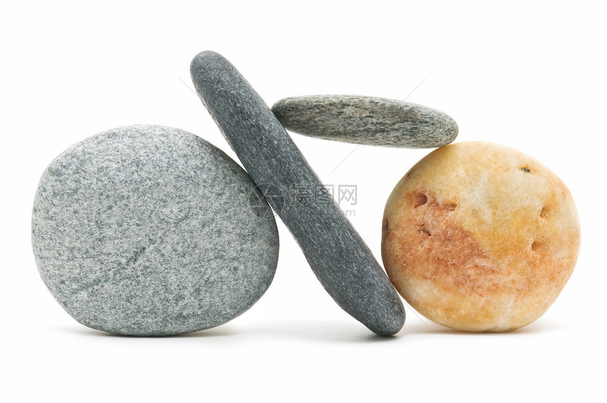 冰石白色冥想矿物平衡历史石头治疗灰色圆形生活图片