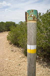 徒行路标记适应症人行道路线远足泥路闲暇路牌小路踪迹背景图片