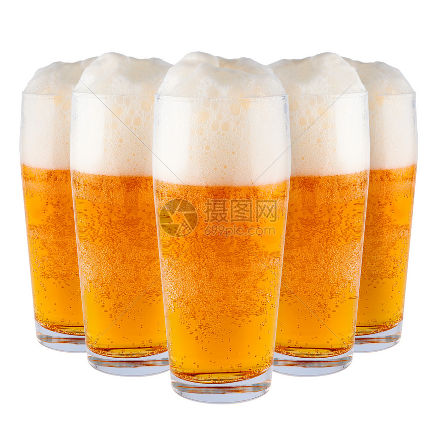 酒杯啤酒饮料黄色眼镜玻璃白色活力餐具泡沫气泡图片