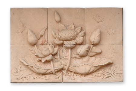 低救济水泥泰国式艺术雕塑精神石头哲学雕刻工匠浮雕神话故事背景图片