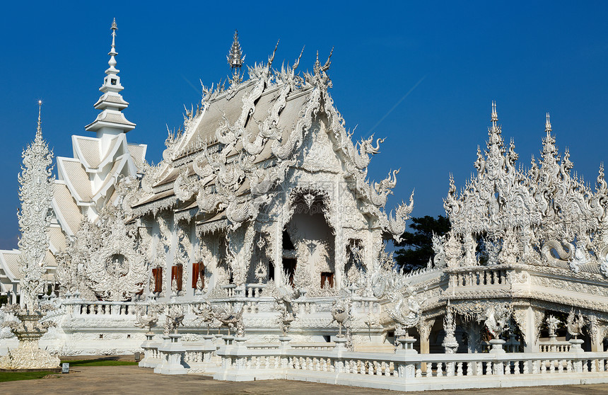 泰国清莱的白寺图片