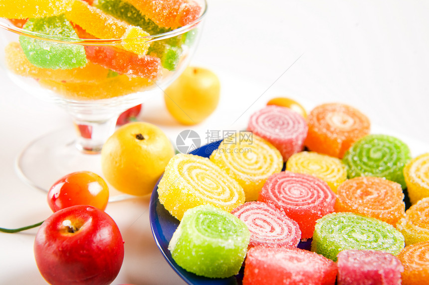 糖果盘子工作室场景玻璃橙子食物圆圈活力红色美食图片