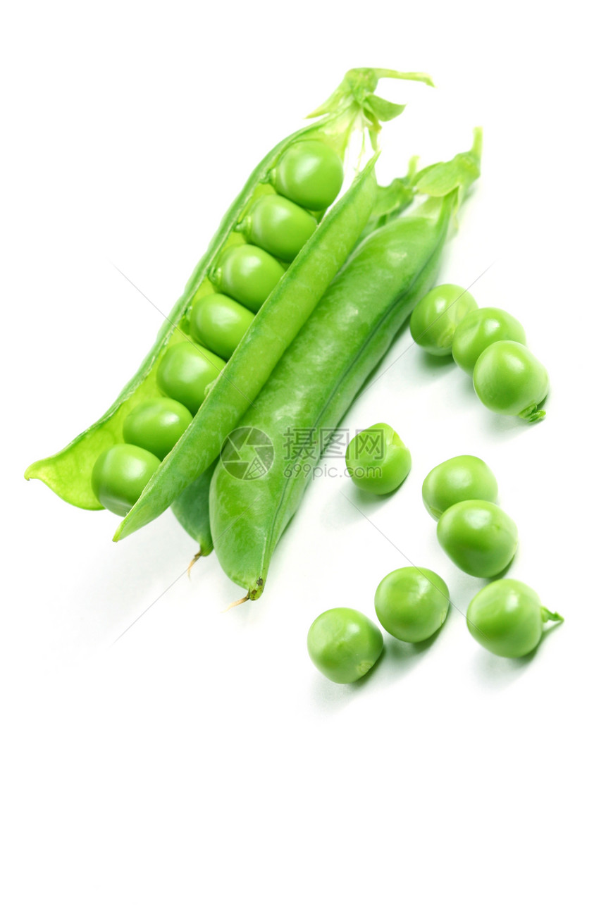 孤立的豌豆市场绿色美食扣子小吃白色粮食豆类植物团体图片