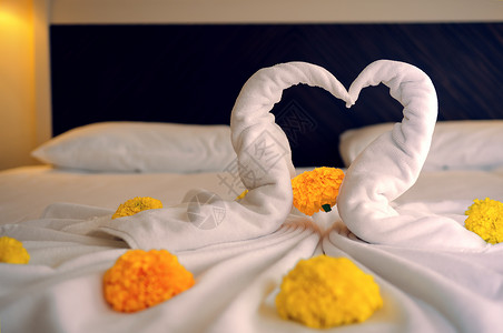 月亮酒店婚姻浪漫的高清图片