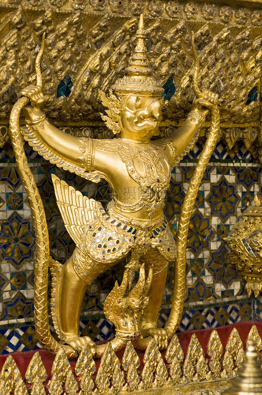 泰国曼谷大宫 泰国曼谷文化艺术建筑旅行宗教游客地标异国避难所金子图片