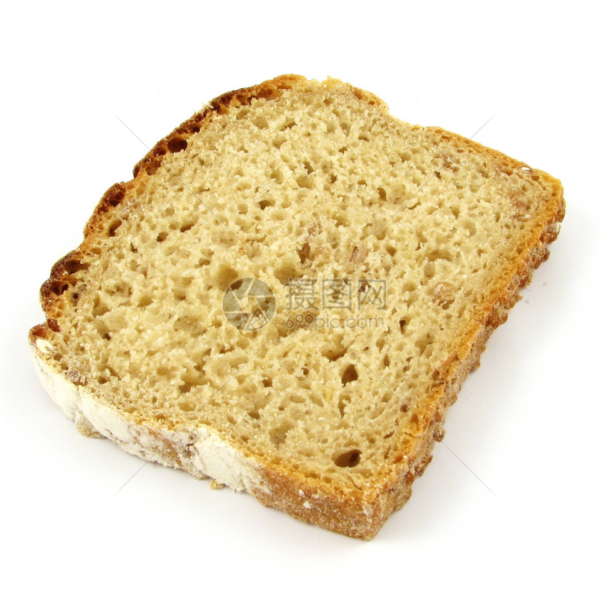 面包切片食欲粮食早餐团体烘烤营养碳水糕点棕色小吃图片