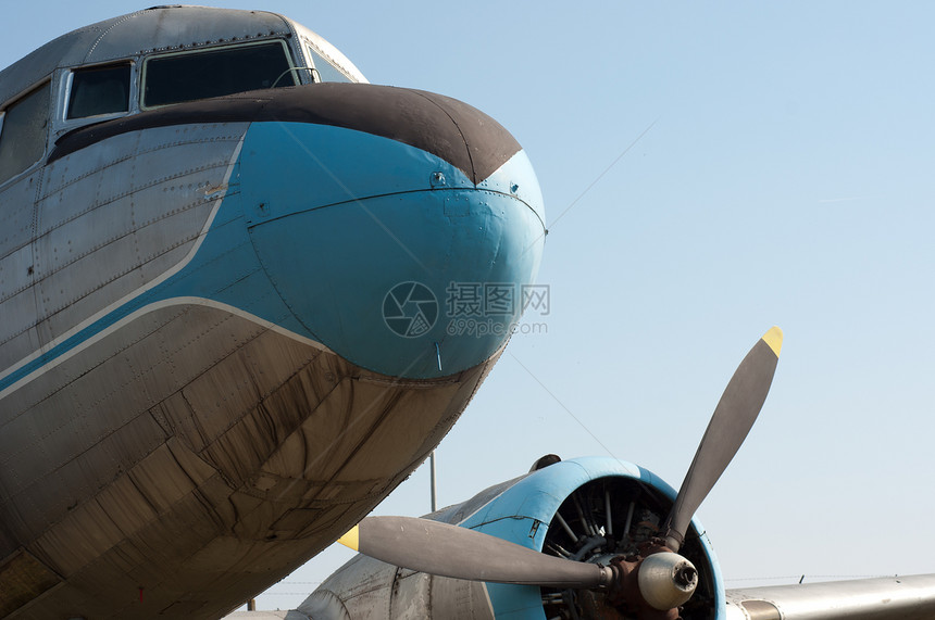近视老式螺旋桨飞机乡愁技术金属航班旅行引擎客机发动机艺术空气图片