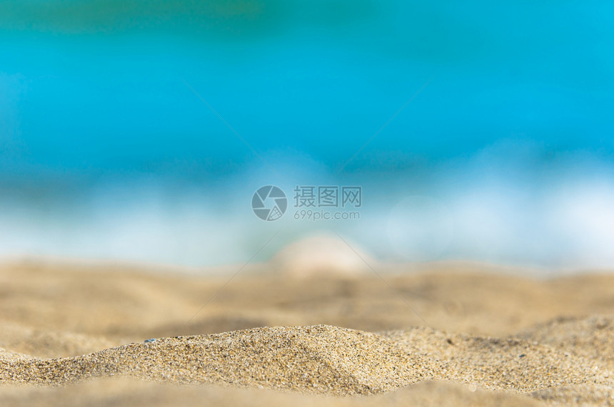 沙砂质棕色娱乐黄色天堂海洋宏观边界蓝色生活沙漠图片