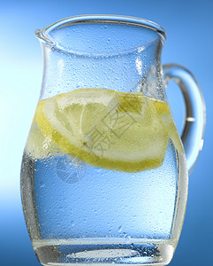 加柠檬水饮料果汁冷饮背景图片