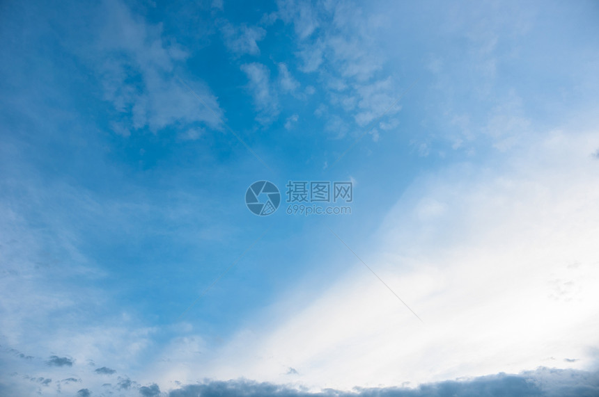 蓝色天空云云蓝风景气候天堂柔软度白色天气环境晴天气象场景图片