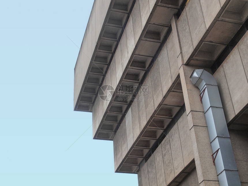 伯明翰图书馆地标建筑学王国灰色建筑图书馆英语图片