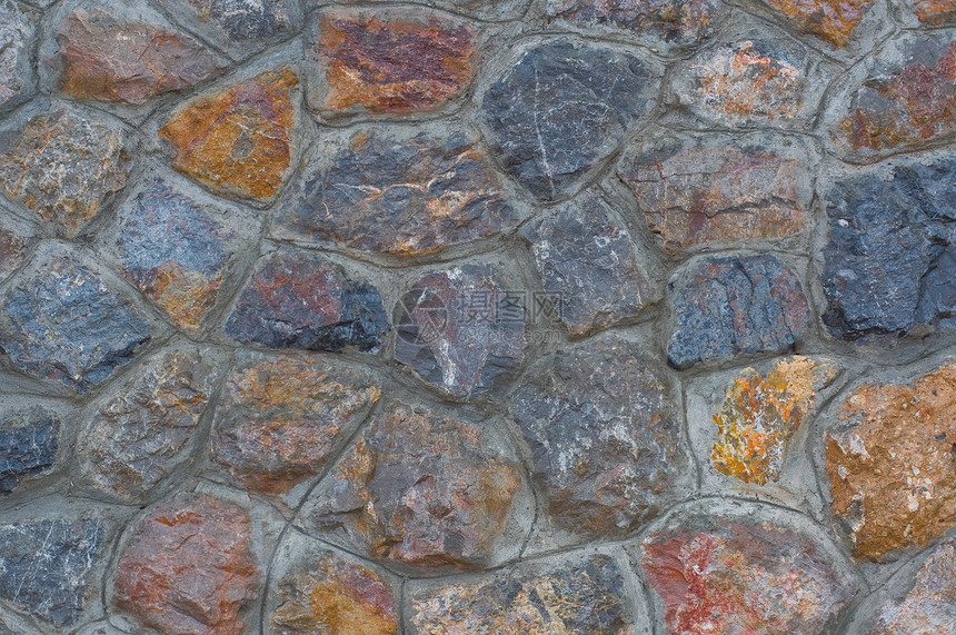 石墙灰色棕色石头长方形岩石石工材料城堡建筑墙纸图片