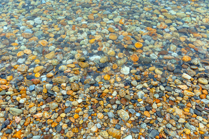海上的冰石公园温泉支撑卵石花园材料海岸岩石石头海洋图片