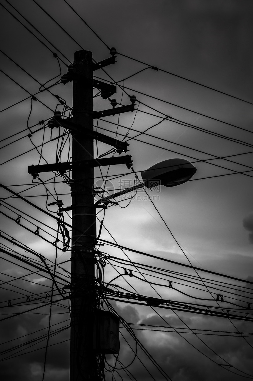 照片来自电线杆的相片电压工业网络危险天空邮政发电机力量金属电气图片