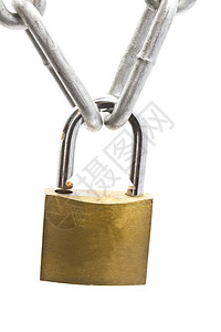 锁板和锁链背景图片