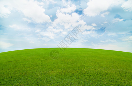 绿绿地气候多云蓝色天空环境绿色美丽背景图片