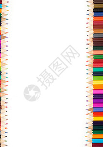 彩色铅笔分类教育艺术水平摄影工艺白色团体照片工作室蜡笔背景图片