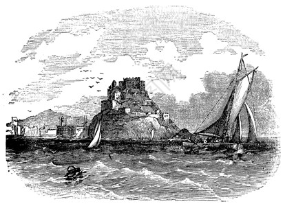 戈里齐亚城堡民众自然高清图片