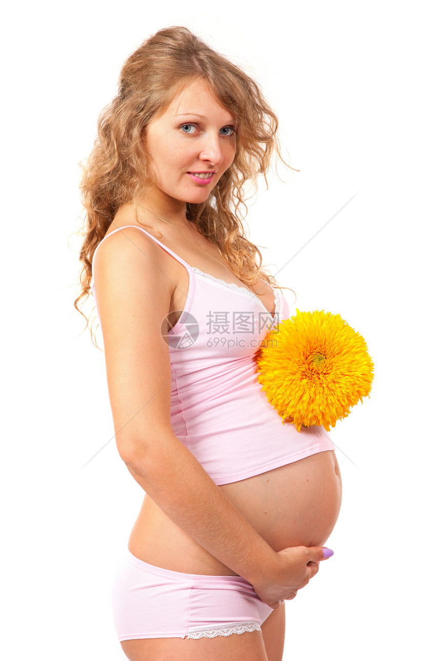 孕妇在抚摸她的肚子情感腹部衣服母亲父母母性女孩身体女性女士图片