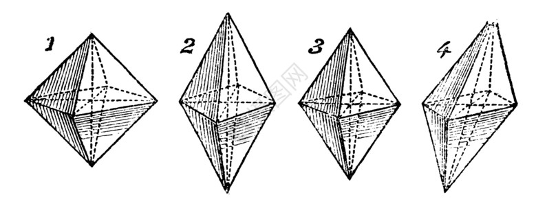 柏拉重写插图等边多面体几何白色雕刻古董绘画艺术蚀刻几何学插画