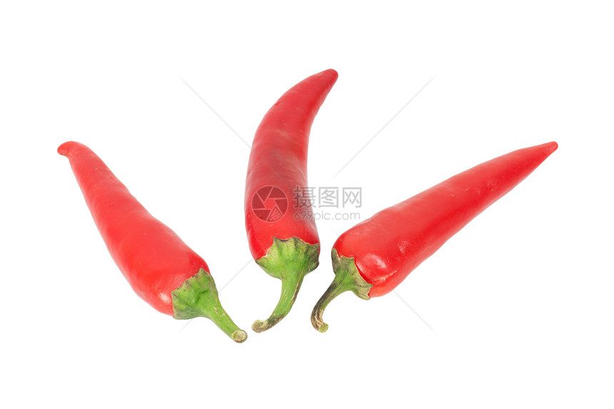 白背景孤立的辣椒辣椒香料寒冷营养白色小吃团体胡椒美食食物蔬菜图片