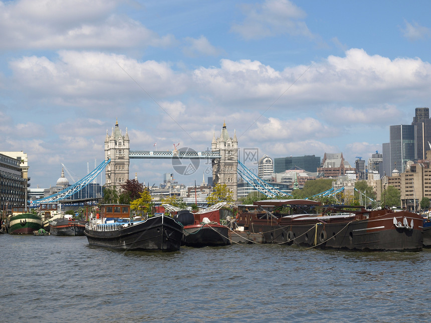 泰晤士河和塔桥 伦敦图片