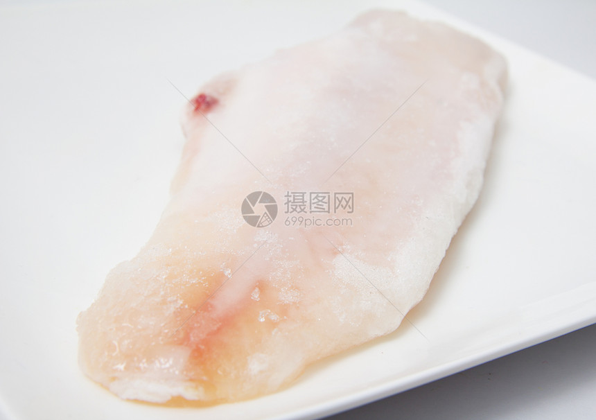 冷冻鱼片美食午餐海鲜食物图片