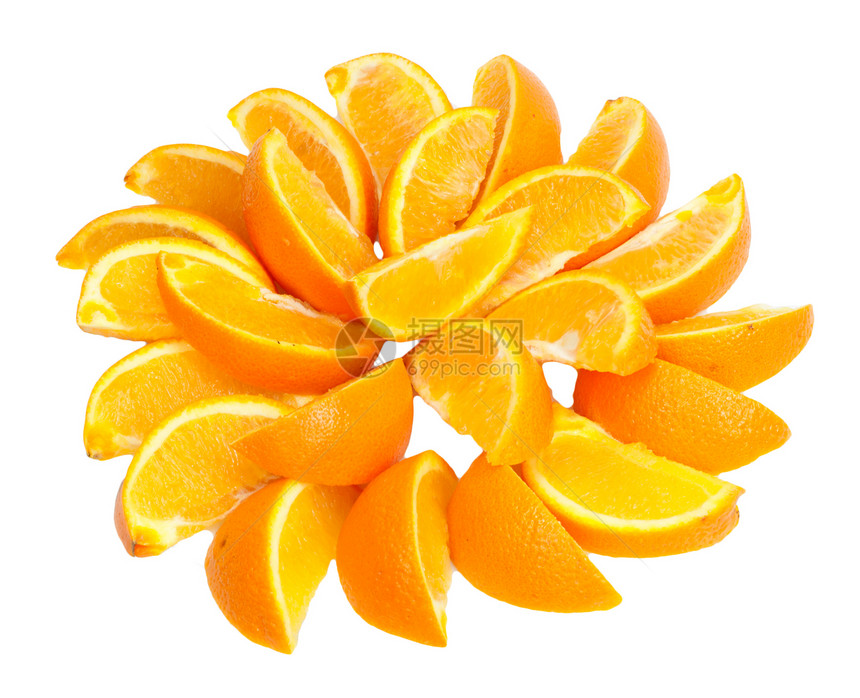 橙色分解物的一小块 美丽的周围杂货店小吃茶点重量碳水早餐产品纤维养分橙子图片